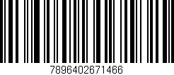 Código de barras (EAN, GTIN, SKU, ISBN): '7896402671466'
