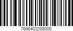 Código de barras (EAN, GTIN, SKU, ISBN): '7896403208005'