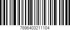 Código de barras (EAN, GTIN, SKU, ISBN): '7896403211104'