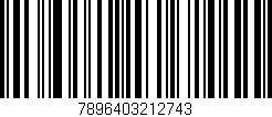 Código de barras (EAN, GTIN, SKU, ISBN): '7896403212743'