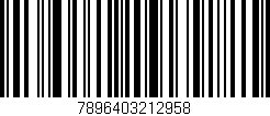 Código de barras (EAN, GTIN, SKU, ISBN): '7896403212958'