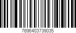 Código de barras (EAN, GTIN, SKU, ISBN): '7896403739035'