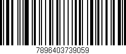 Código de barras (EAN, GTIN, SKU, ISBN): '7896403739059'