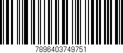 Código de barras (EAN, GTIN, SKU, ISBN): '7896403749751'