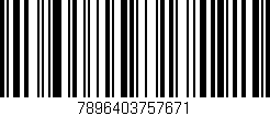 Código de barras (EAN, GTIN, SKU, ISBN): '7896403757671'