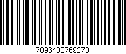 Código de barras (EAN, GTIN, SKU, ISBN): '7896403769278'