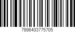 Código de barras (EAN, GTIN, SKU, ISBN): '7896403775705'