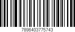 Código de barras (EAN, GTIN, SKU, ISBN): '7896403775743'