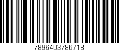 Código de barras (EAN, GTIN, SKU, ISBN): '7896403786718'