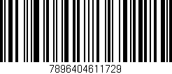 Código de barras (EAN, GTIN, SKU, ISBN): '7896404611729'
