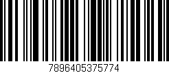 Código de barras (EAN, GTIN, SKU, ISBN): '7896405375774'