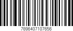 Código de barras (EAN, GTIN, SKU, ISBN): '7896407107656'