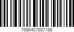 Código de barras (EAN, GTIN, SKU, ISBN): '7896407697188'
