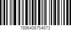 Código de barras (EAN, GTIN, SKU, ISBN): '7896408754873'