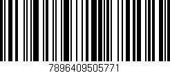 Código de barras (EAN, GTIN, SKU, ISBN): '7896409505771'