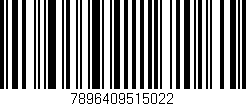 Código de barras (EAN, GTIN, SKU, ISBN): '7896409515022'