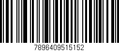 Código de barras (EAN, GTIN, SKU, ISBN): '7896409515152'