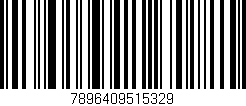 Código de barras (EAN, GTIN, SKU, ISBN): '7896409515329'