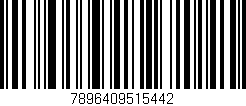 Código de barras (EAN, GTIN, SKU, ISBN): '7896409515442'