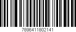 Código de barras (EAN, GTIN, SKU, ISBN): '7896411802141'