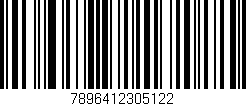 Código de barras (EAN, GTIN, SKU, ISBN): '7896412305122'