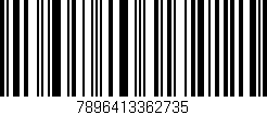 Código de barras (EAN, GTIN, SKU, ISBN): '7896413362735'