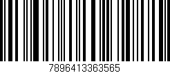 Código de barras (EAN, GTIN, SKU, ISBN): '7896413363565'