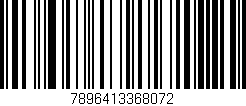 Código de barras (EAN, GTIN, SKU, ISBN): '7896413368072'