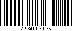 Código de barras (EAN, GTIN, SKU, ISBN): '7896413368355'