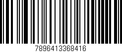 Código de barras (EAN, GTIN, SKU, ISBN): '7896413368416'