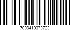Código de barras (EAN, GTIN, SKU, ISBN): '7896413370723'