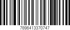 Código de barras (EAN, GTIN, SKU, ISBN): '7896413370747'