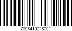 Código de barras (EAN, GTIN, SKU, ISBN): '7896413376381'