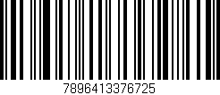 Código de barras (EAN, GTIN, SKU, ISBN): '7896413376725'