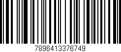 Código de barras (EAN, GTIN, SKU, ISBN): '7896413376749'