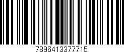 Código de barras (EAN, GTIN, SKU, ISBN): '7896413377715'