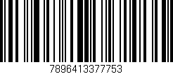 Código de barras (EAN, GTIN, SKU, ISBN): '7896413377753'