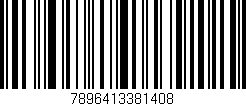 Código de barras (EAN, GTIN, SKU, ISBN): '7896413381408'