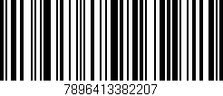 Código de barras (EAN, GTIN, SKU, ISBN): '7896413382207'