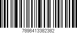 Código de barras (EAN, GTIN, SKU, ISBN): '7896413382382'