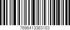 Código de barras (EAN, GTIN, SKU, ISBN): '7896413383103'