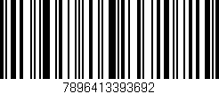 Código de barras (EAN, GTIN, SKU, ISBN): '7896413393692'