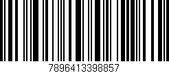 Código de barras (EAN, GTIN, SKU, ISBN): '7896413398857'