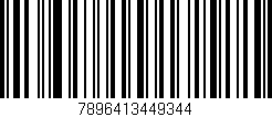 Código de barras (EAN, GTIN, SKU, ISBN): '7896413449344'
