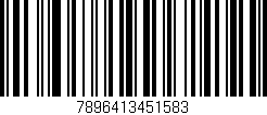 Código de barras (EAN, GTIN, SKU, ISBN): '7896413451583'