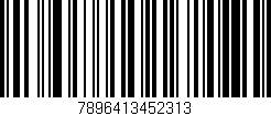 Código de barras (EAN, GTIN, SKU, ISBN): '7896413452313'