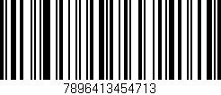 Código de barras (EAN, GTIN, SKU, ISBN): '7896413454713'