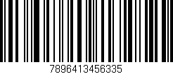 Código de barras (EAN, GTIN, SKU, ISBN): '7896413456335'