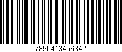 Código de barras (EAN, GTIN, SKU, ISBN): '7896413456342'