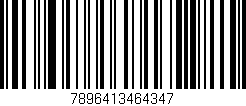 Código de barras (EAN, GTIN, SKU, ISBN): '7896413464347'